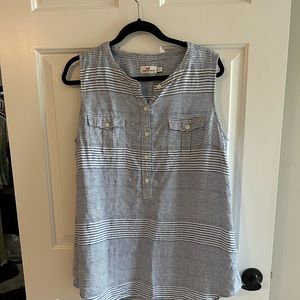 Vineyard Vines Chambray tunic size 12